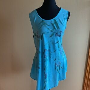 NISHA CREATIONS Floral Sleeveless Top O/S